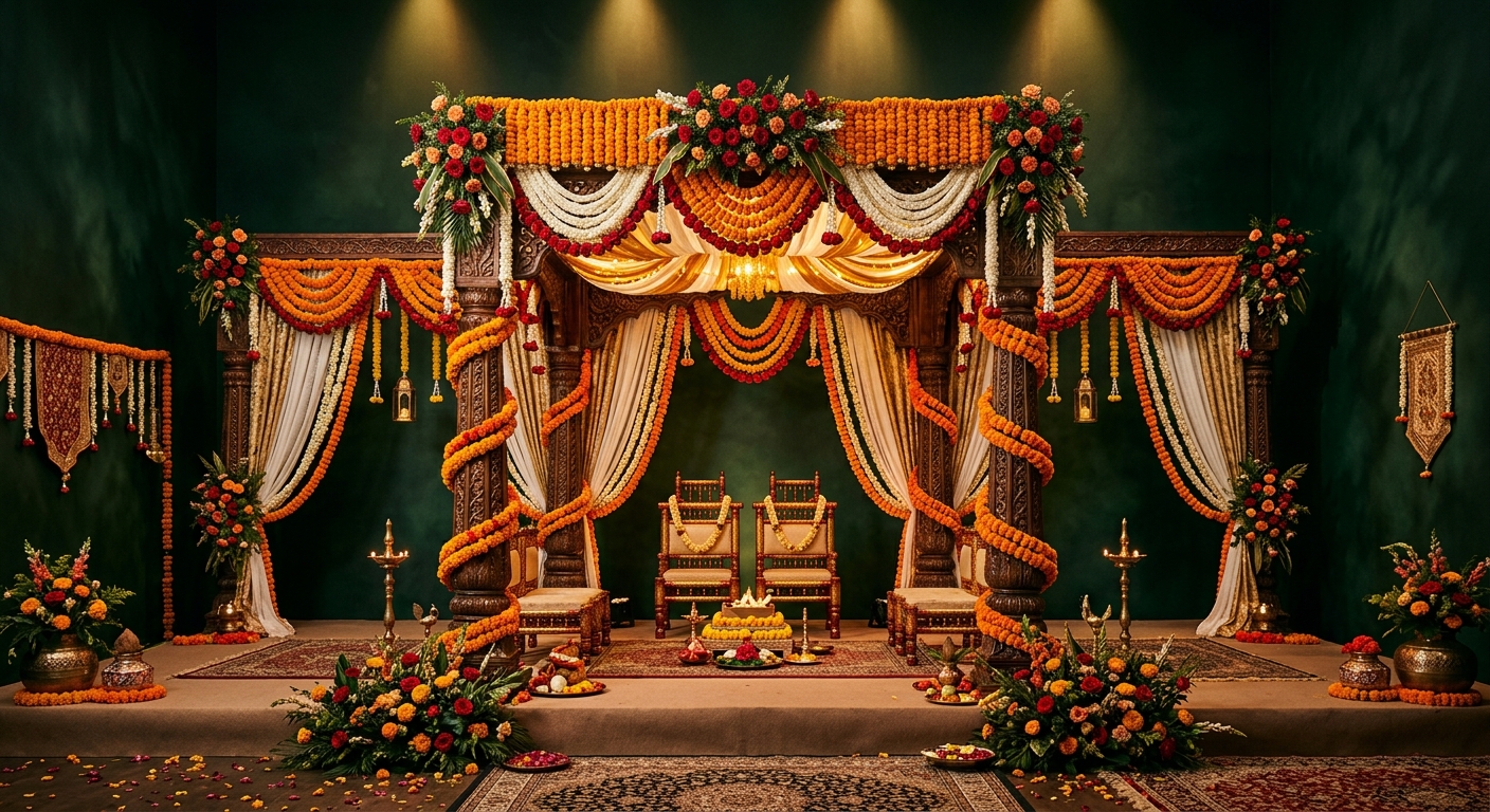 Wedding — Mandap & Stage